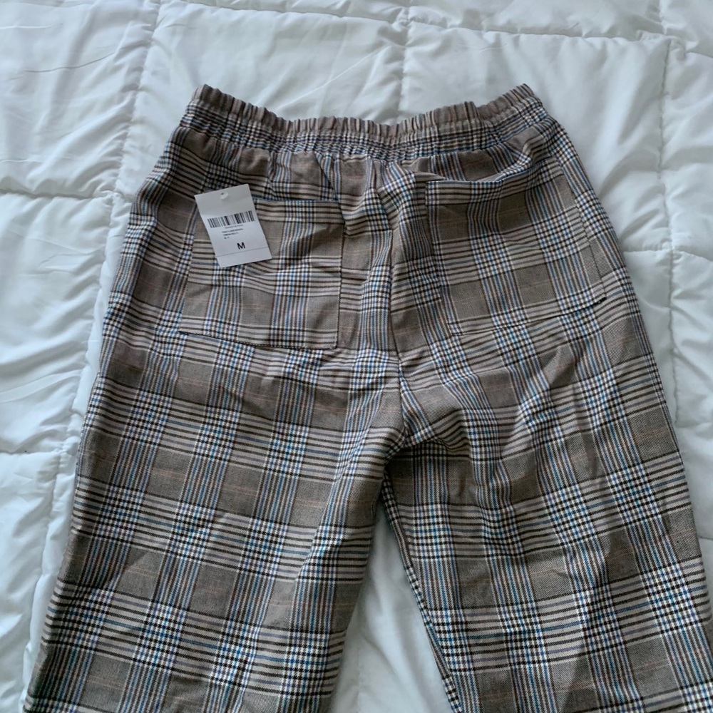Forever 21 plaid jogger pants